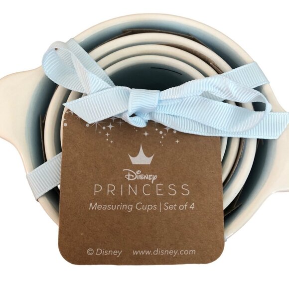 Rae Dunn Disney Princess Measuring Cups Set of 4 Cinderella NEW - Picture 4 of 4